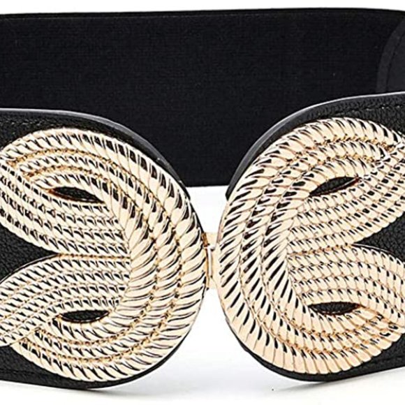 Stretchy Dress Belt Retro Wide Waist Cinch Belts